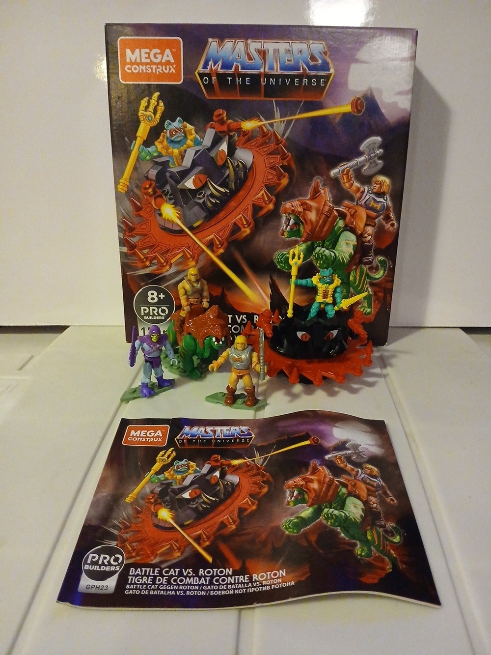 Mega Construx Masters of the Universe Battle Cat vs. Roton Toy Set - Multi